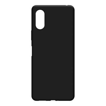 Lanyard Case - Sony Xperia 10 VI - Soft TPU Protective Cover with Necklace - Black