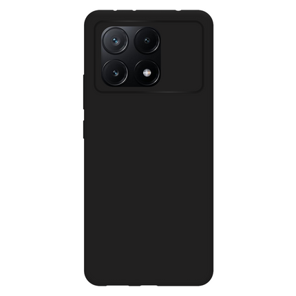 Lanyard Case - Xiaomi Poco X6 Pro - Soft TPU Protective Cover with Necklace - Black