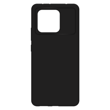 Lanyard Case - Xiaomi Poco X6 Pro - Soft TPU Protective Cover with Necklace - Black
