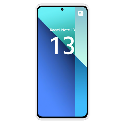 Lanyard Case - Xiaomi Redmi Note 13 (4G) - Soft TPU Protective Cover with Necklace - Clear