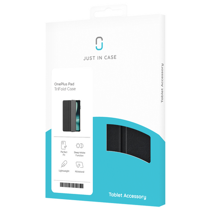OnePlus Pad - TriFold Smart Book Case - Black