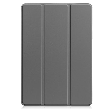 Samsung Galaxy Tab S8 - TriFold Smart Book Case Pen Slot - Grey
