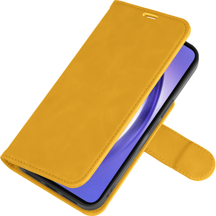 Samsung Galaxy A15 / A15 5G Detachable Wallet Case 2-in-1 - Yellow - Casebump