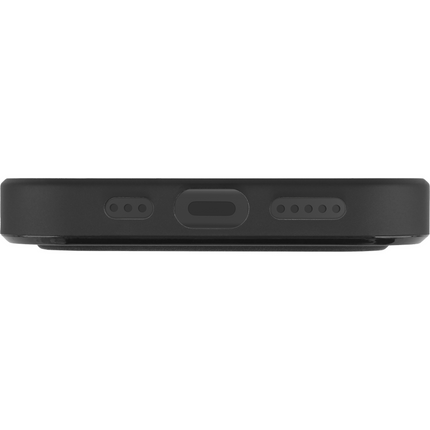 PrimeWallet SnapOn Case - iPhone 17 - Detachable PU leather Wallet Case - (compatible with MagSafe) - Black