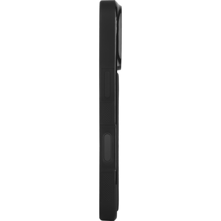 PrimeWallet SnapOn Case - iPhone 17 Pro - Detachable PU leather Wallet Case - (compatible with MagSafe) - Black