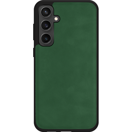 PrimeWallet SnapOn Case - Samsung Galaxy A15 (4G/5G) - Detachable PU leather Wallet Case - Green