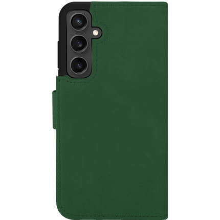 PrimeWallet SnapOn Case - Samsung Galaxy A15 (4G/5G) - Detachable PU leather Wallet Case - Green