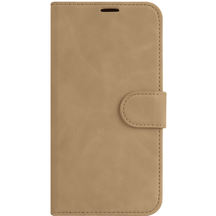 PrimeWallet SnapOn Case - Samsung Galaxy A35 - Detachable PU leather Wallet Case - Taupe