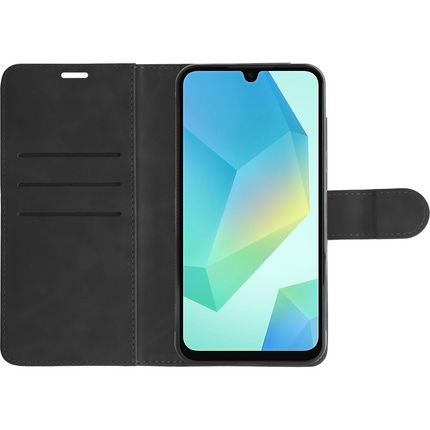 PrimeWallet SnapOn Case - Samsung Galaxy A36 / A56 - Detachable PU leather Wallet Case - Black
