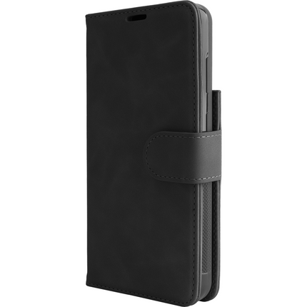 PrimeWallet SnapOn Case - Samsung Galaxy A36 / A56 - Detachable PU leather Wallet Case - Black