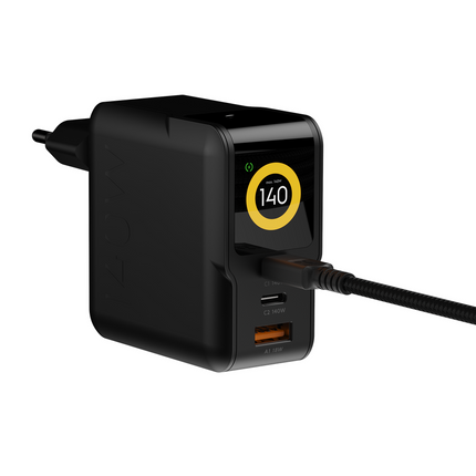 Xtorm NextGen 140W Wall Charger - Black - XECNG1401
