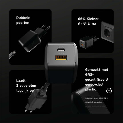 Xtorm NextGen 70W Wall Charger - White - XECNG700