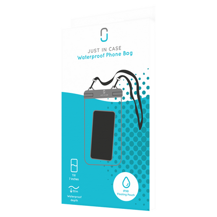 Waterproof Floating Phone Bag - IPX8 - Black