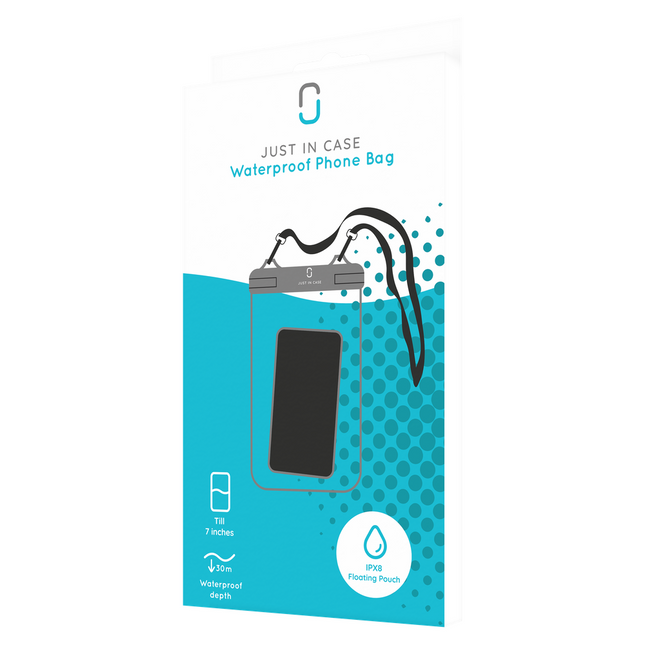 Waterproof Floating Phone Bag - IPX8 - Black
