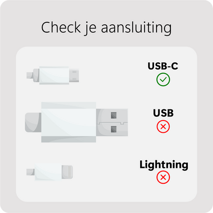 Essential USB-C PD Cable - 75cm - White