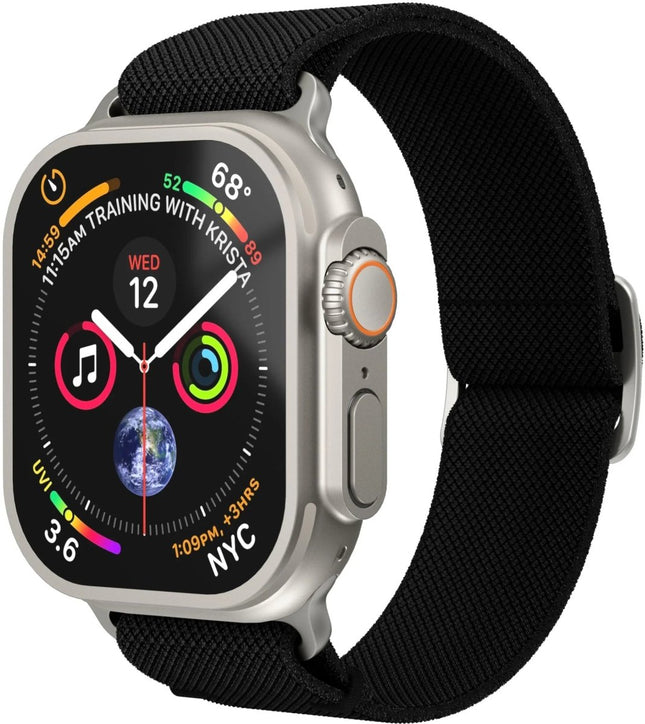 Vonmählen Classic Nylon Loop - Apple Watch 40 - 41 - 42Mm One Size Black - Casebump