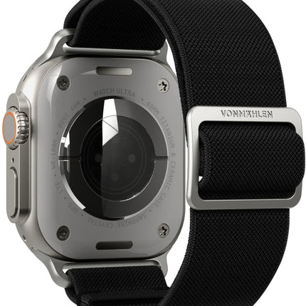 Vonmählen Classic Nylon Loop - Apple Watch 40 - 41 - 42Mm One Size Black - Casebump