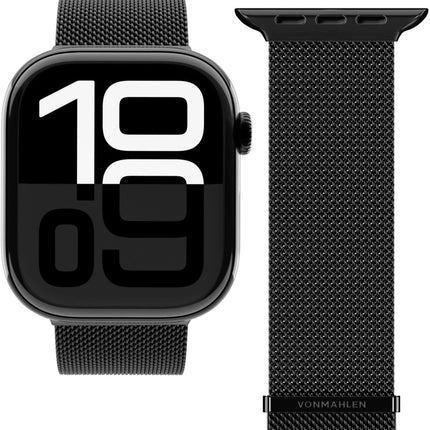 Vonmählen Milanese Loop 2 - Apple Watch 40 - 41 - 42Mm One Size Black - Casebump