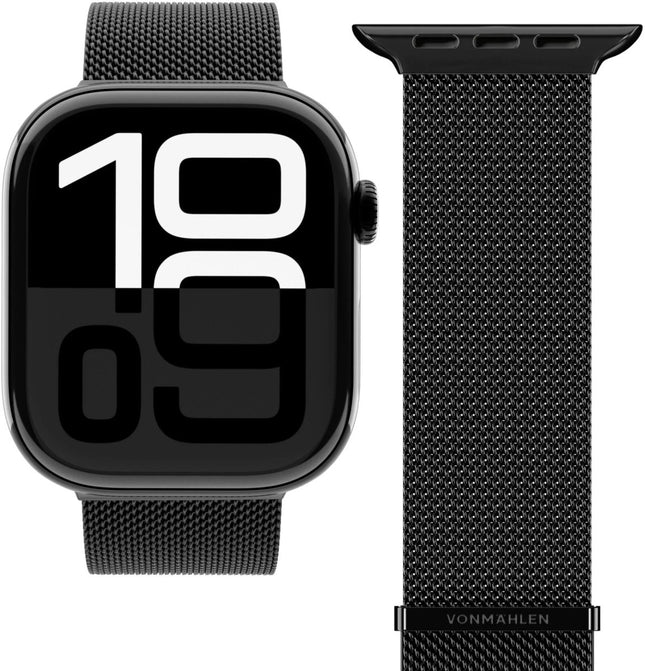 Vonmählen Milanese Loop 2 - Apple Watch 40 - 41 - 42Mm One Size Black - Casebump