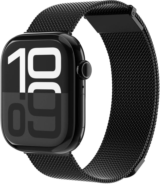 Vonmählen Milanese Loop 2 - Apple Watch 44 - 45 - 46 - 49Mm One Size Black - Casebump