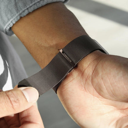 Vonmählen Milanese Loop 2 - Apple Watch 44 - 45 - 46 - 49Mm One Size Granite Grey - Casebump