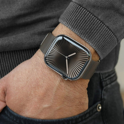 Vonmählen Milanese Loop 2 - Apple Watch 44 - 45 - 46 - 49Mm One Size Granite Grey - Casebump