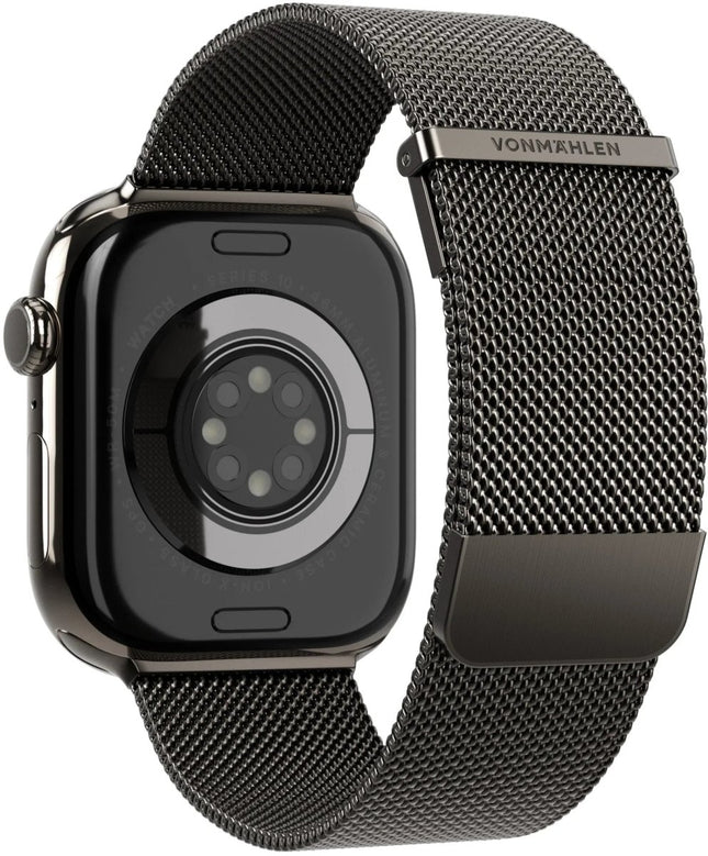 Vonmählen Milanese Loop 2 - Apple Watch 44 - 45 - 46 - 49Mm One Size Granite Grey - Casebump