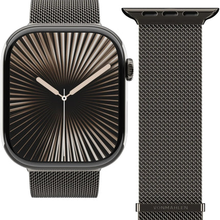 Vonmählen Milanese Loop 2 - Apple Watch 44 - 45 - 46 - 49Mm One Size Granite Grey - Casebump