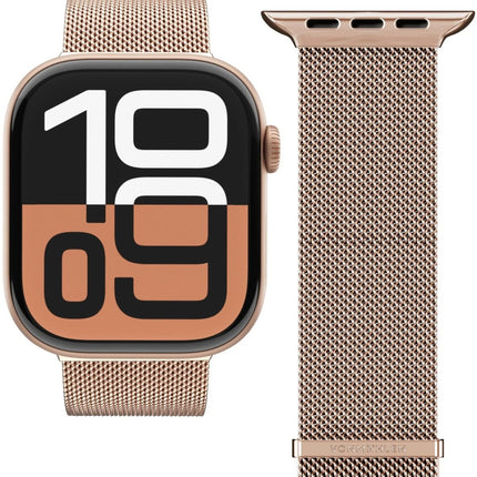 Vonmählen Milanese Loop 2 - Apple Watch 44 - 45 - 46 - 49Mm One Size Rose Gold - Casebump