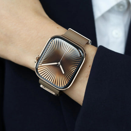 Vonmählen Milanese Loop 2 - Apple Watch 44 - 45 - 46 - 49Mm One Size Sunset Gold - Casebump