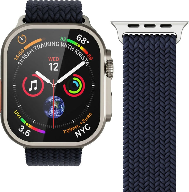 Vonmählen Woven Loop Apple Watch 40 - 41 - 42Mm One Size Navy - Casebump