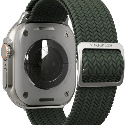 Vonmählen Woven Loop Apple Watch 44 - 45 - 46 - 49Mm One Size Olive - Casebump