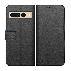 Classic Wallet Case - Google Pixel 7 Pro - PU leather Book Case - Black