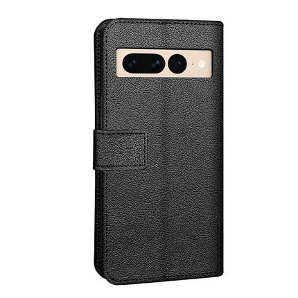 Classic Wallet Case - Google Pixel 7 Pro - PU leather Book Case - Black