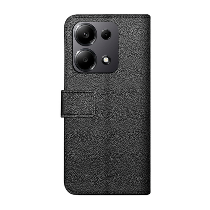 Classic Wallet Case - Xiaomi Redmi Note 13 Pro (5G) - PU leather Book Case - Black
