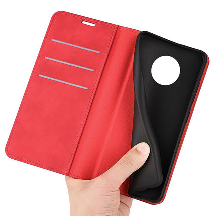 Nokia G50 - Magnetic Wallet Case - Red