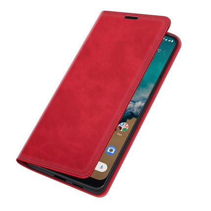Nokia G50 - Magnetic Wallet Case - Red