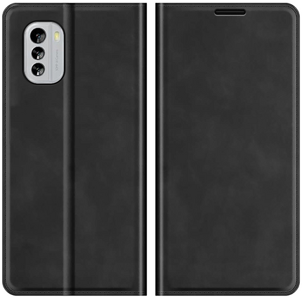Nokia G60 - Magnetic Wallet Case - Black