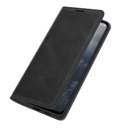 Nokia G60 - Magnetic Wallet Case - Black