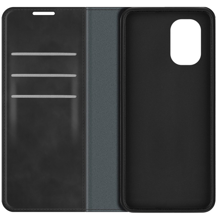 Nokia G60 - Magnetic Wallet Case - Black
