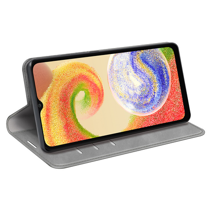 Samsung Galaxy A04 - Magnetic Wallet Case - Grey