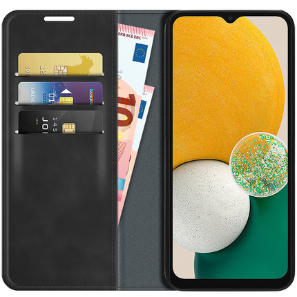 Samsung Galaxy A13 4G - Magnetic Wallet Case - Black