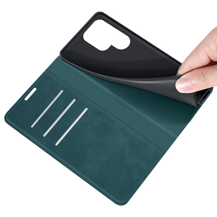 Samsung Galaxy S23 Ultra - Magnetic Wallet Case - Green