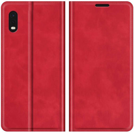Samsung Galaxy Xcover Pro - Magnetic Wallet Case - Red