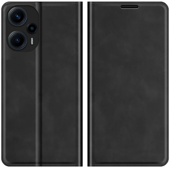 Xiaomi Poco F5 - Magnetic Wallet Case - Black