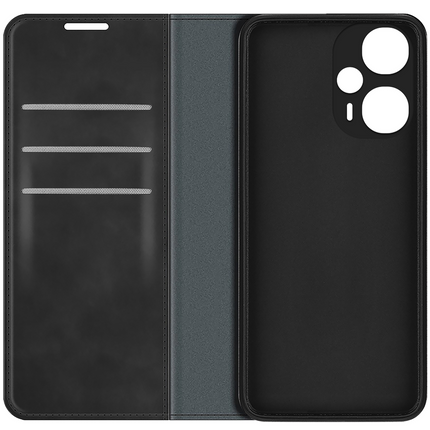 Xiaomi Poco F5 - Magnetic Wallet Case - Black