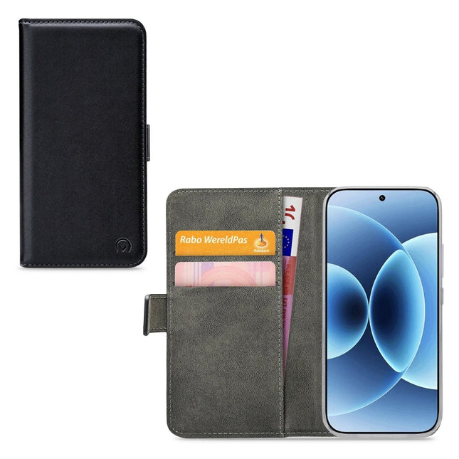 Xiaomi 17 Black Wallet Book Case Wallet Book Case Zwart - Mobilize - Casebump