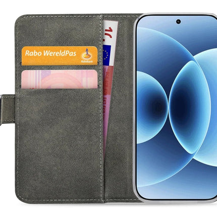 Xiaomi 17 Black Wallet Book Case Wallet Book Case Zwart - Mobilize - Casebump