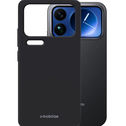 Xiaomi 17 Pro Max Matt Black Gelly Case Gelly Case Zwart - Mobilize - Casebump