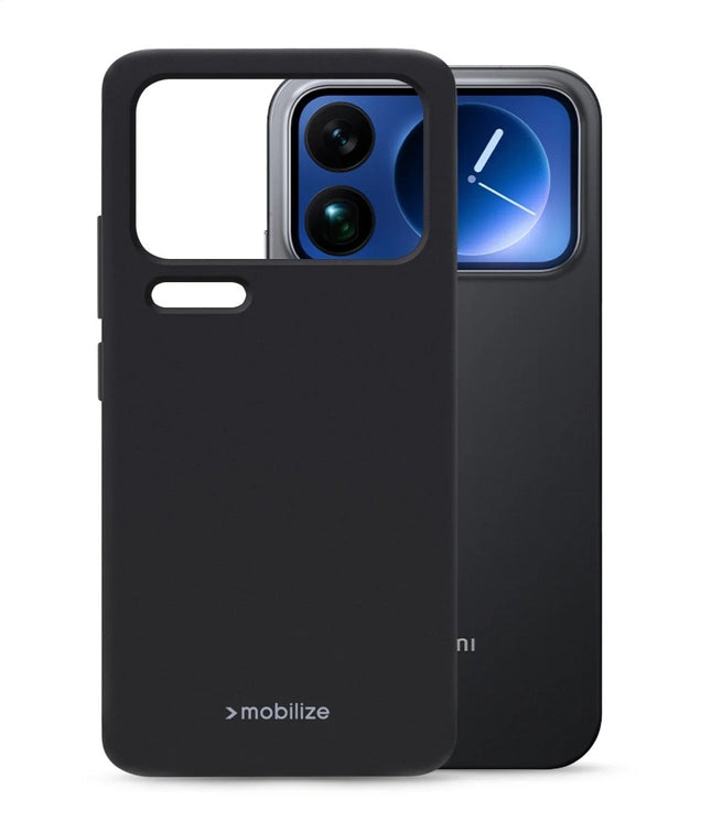 Xiaomi 17 Pro Max Matt Black Gelly Case Gelly Case Zwart - Mobilize - Casebump